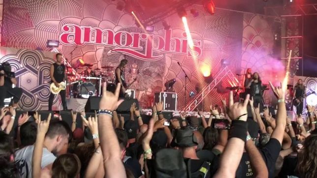 AMORPHIS - Pro-Shot Video Of Entire Hellfest 2018 Set Posted