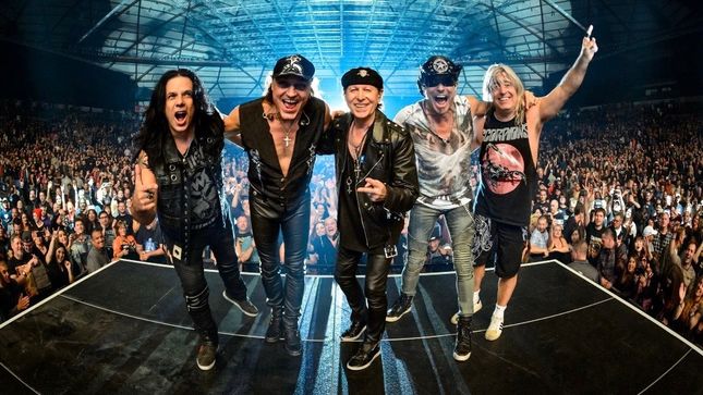 SCORPIONS - Rescheduled US Crazy World Tour Dates With QUEENSRŸCHE Kick Off In August