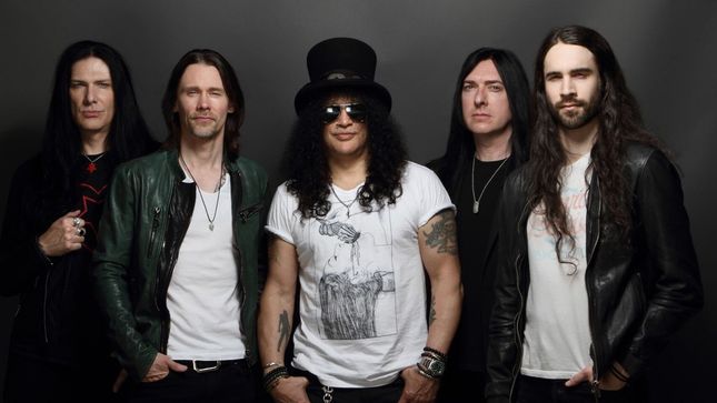 SLASH FEATURING MYLES KENNEDY AND THE CONSPIRATORS Reveal More Living The Dream Album Details; "Driving Rain" Track Now Streaming In Full