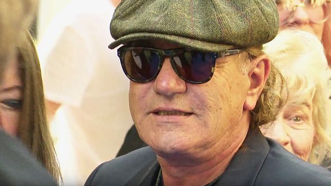 AC/DC Singer BRIAN JOHNSON Makes Appearance At Spitfire Documentary Premiere In London; Photos, Video