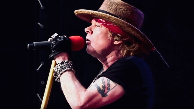 GUNS N' ROSES To Record New Music? - "Right Now Our Focus Is On Touring And The Shows But Everyone Seems To Be Getting Along So You Never Know," Says AXL ROSE