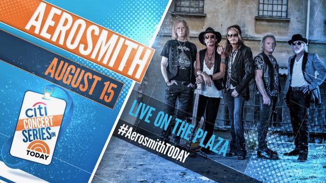 AEROSMITH To Perform On NBC's Today Show On August 15th