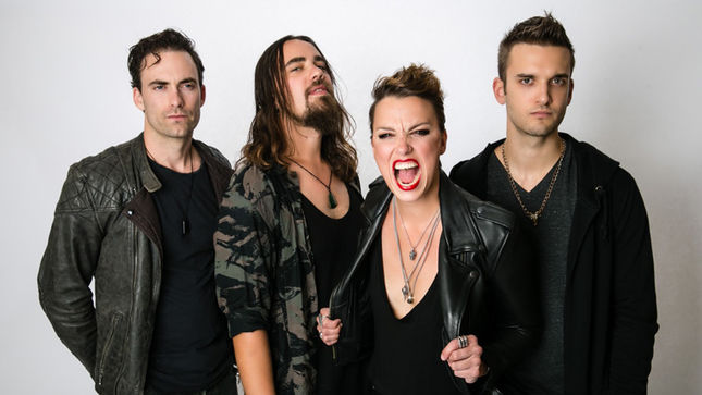 HALESTORM Release Official Visualizers For New Songs "Buzz" And "Heart Of Novocaine"
