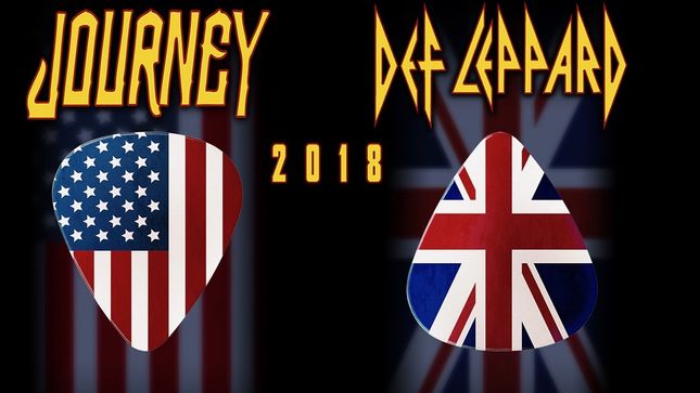 DEF LEPPARD / JOURNEY Tour Lands On Pollstar's 2018 Top 10 North American Tours List