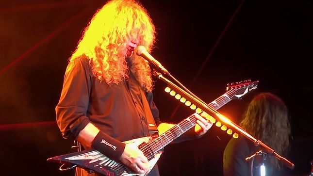 MEGADETH Leader DAVE MUSTAINE Announces Special Hollywood Appearance; DIRK VERBEUREN's "Rattlehead" Drum Playthrough Video Streaming