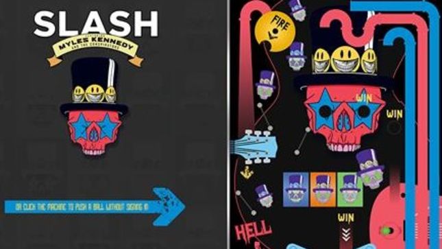 Play SLASH Pinball To Generate Spotify Playlist