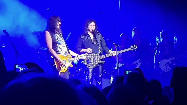 ACE FREHLEY Joins GENE SIMMONS To Perform KISS Classics In Australia; Video