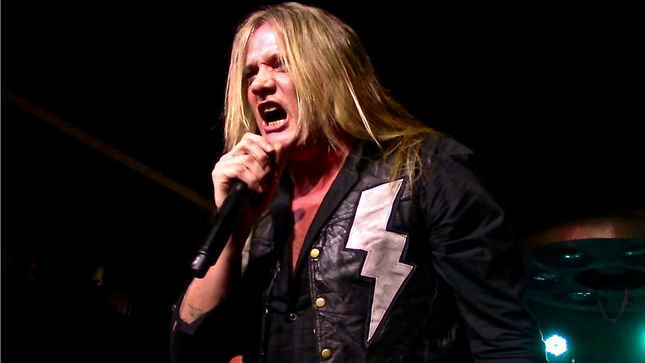 SEBASTIAN BACH - Upcoming Peterborough Show Sold Out, Second Show Announced