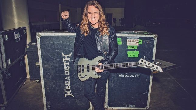 MEGADETH Bassist DAVID ELLEFSON To Be Honoured With "David Ellefson Day" In Hometown Jackson, MN; Announces Formation Of David Ellefson Youth Music Foundation