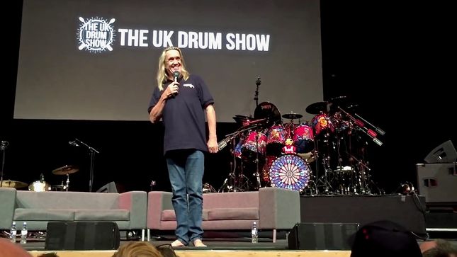 IRON MAIDEN Drummer NICKO MCBRAIN At 'An Evening With Nicko McBrain' Event In Manchester; Video