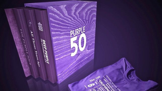 DEEP PURPLE 50 - Ultimate Book Collection To Ship In December