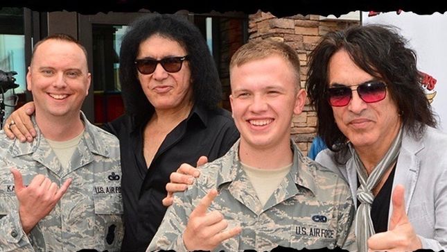 KISS - PAUL STANLEY And GENE SIMMONS To Honor Armed Forces And First Responders On Veterans Day