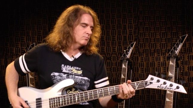 DAVID ELLEFSON Talks Favourite MEGADETH Bass Riffs - "'Go To Hell'... I Love That; I Play It In The Jam Room All The Time"