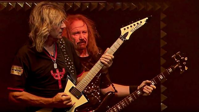 JUDAS PRIEST Guitarist GLENN TIPTON "Isn't Feeling That Well At The Moment"; "I Can’t See Him Coming Out For The Rest Of The Tour," Says Bassist IAN HILL