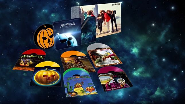  HELLOWEEN - Starlight: The Noise Records Collection Deluxe Limited Edition Boxset Out Friday; Unboxing Video Streaming