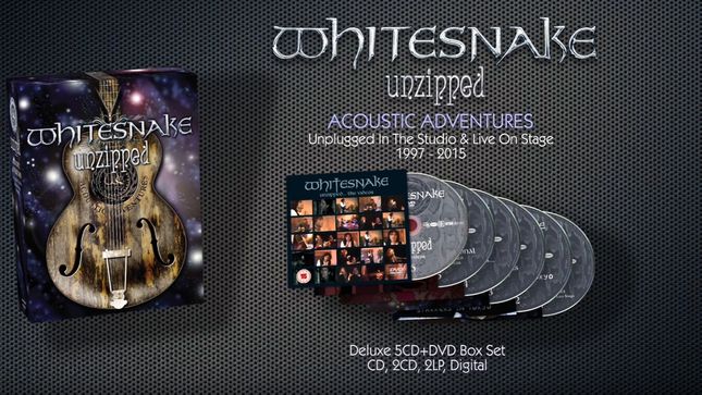 WHITESNAKE - New Unboxing Video Released For Unzipped: Super Deluxe Edition