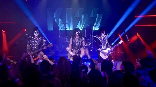 KISS Performs "Love Gun" On The Tonight Show Starring Jimmy Fallon; Video