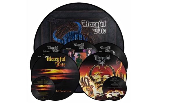 MERCYFUL FATE - Picture Disc LP Reissues Of 9, Dead Again, Into The Unknown Albums Due In December