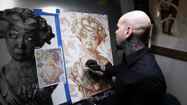 American Surrealist VINCENT CASTIGLIA Featured in New Documentary; Features Members Of SLAYER, EXODUS, LAMB OF GOD