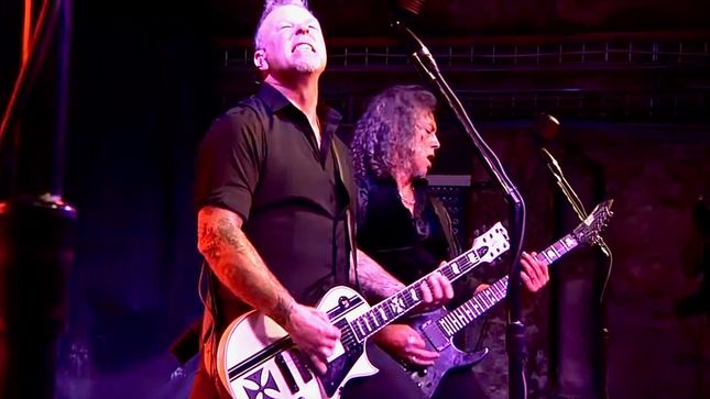 METALLICA Uploads "Battery" Live Video From House Of Vans London, 2016