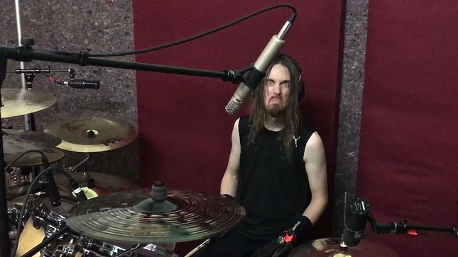 MEGADETH Drummer DIRK VERBEUREN Performs "Mechanix"; Playthrough Video