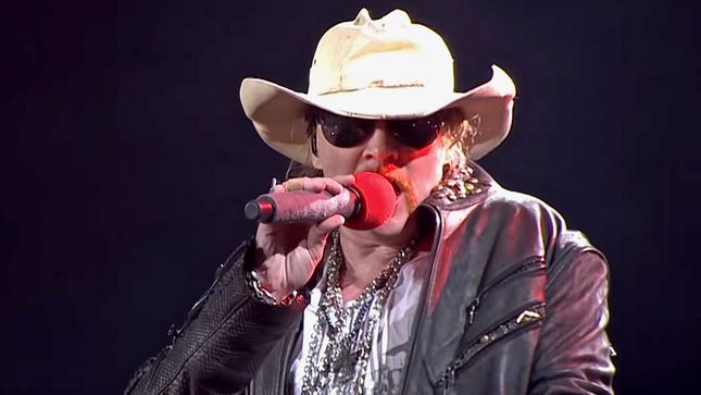 GUNS N' ROSES Singer AXL ROSE Offers Thanks For "Concern N’ Well Wishes" Following Abbreviated Abu Dhabi Show