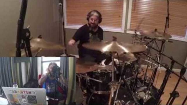 MIKE PORTNOY Posts Studio Drum Cam Footage Of THE NEAL MORSE BAND's Recording Session For "Welcome To The World"