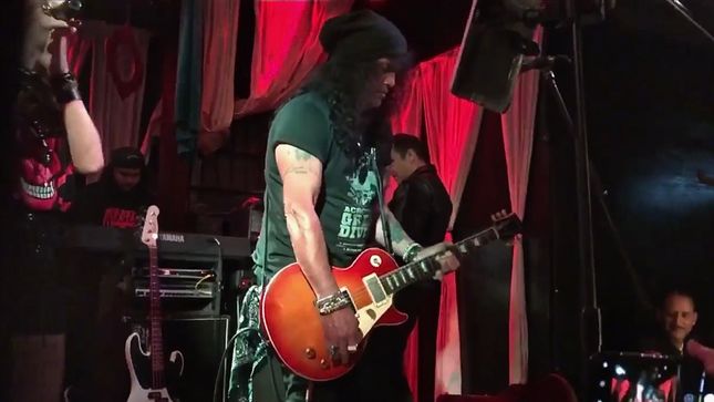 SLASH Pays Tribute To WILLIE BASSE With THE BEATLES, LED ZEPPELIN Covers; Video