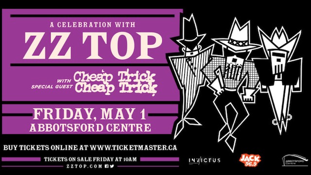 ZZ TOP Announce 2020 Canadian Tour With Special Guests CHEAP TRICK - www.bagssaleusa.com