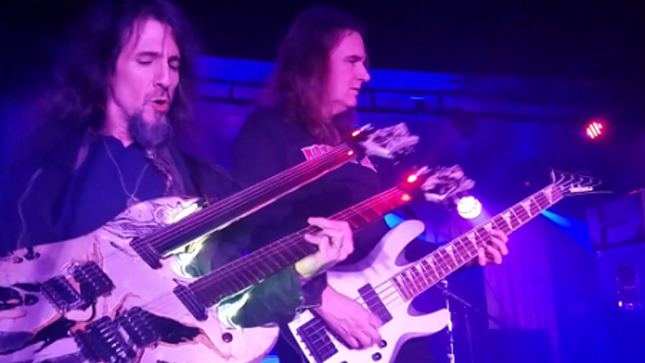 MEGADETH Bassist DAVID ELLEFSON, SONS OF APOLLO Guitarist BUMBLEFOOT Jam Classic Cover Songs; Fan-Filmed Video  