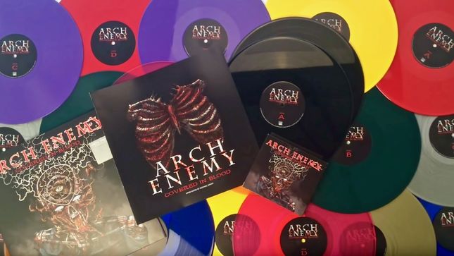 ARCH ENEMY Release Unboxing Video For Upcoming Covered In Blood Collection; Complete Details Revealed