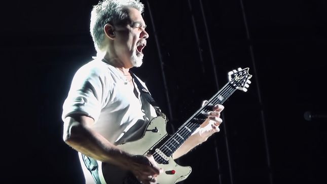 EDDIE VAN HALEN - Doctor Refutes Guitar Hero's Suggestion That Sucking On Guitar Picks Caused Cancer