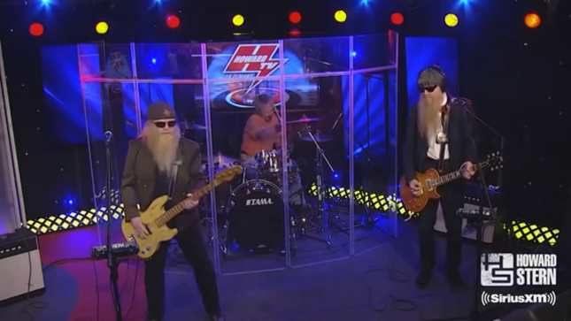ZZ TOP - The Howard Stern Show Posts 2013 Video Of Extended 