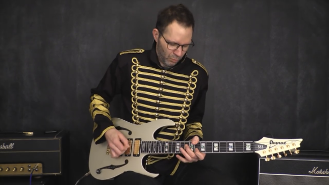 PAUL GILBERT Unveils New Ibanez 30th Anniversary Signature Guitar 