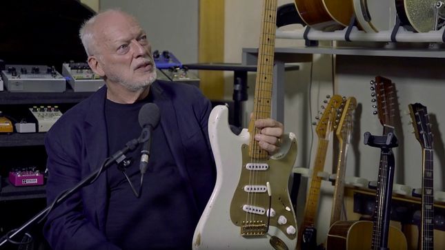 PINK FLOYD Legend DAVID GILMOUR Launches Podcast Series; Episode #1: The Black Strat Streaming