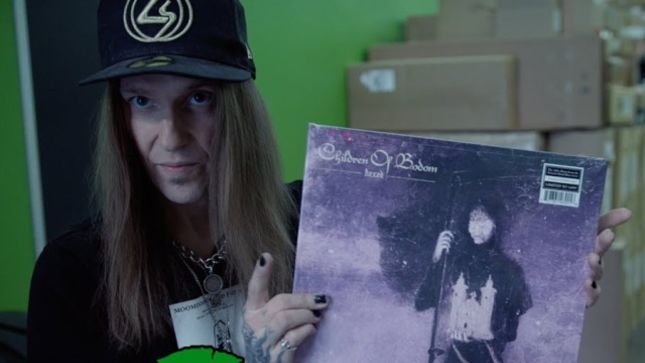 CHILDREN OF BODOM Frontman ALEXI LAIHO Unboxes Vinyl LP Edition Of Hexed - "And They Got The Song Titles Right, Too..."