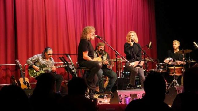 ROBERT PLANT Performs With New Band SAVING GRACE; Upcoming "Secret Gig" In  Bath, UK Rumoured