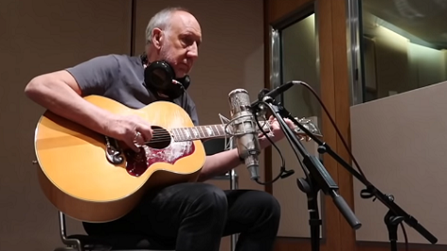THE WHO - Guitarist PETE TOWNSHEND Launches New Album Vlog