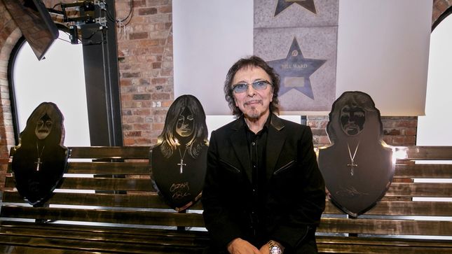 BLACK SABBATH's "Heavy Metal Bench" Ceremony Watched By Hundreds Of Thousands; Video And Photos Available
