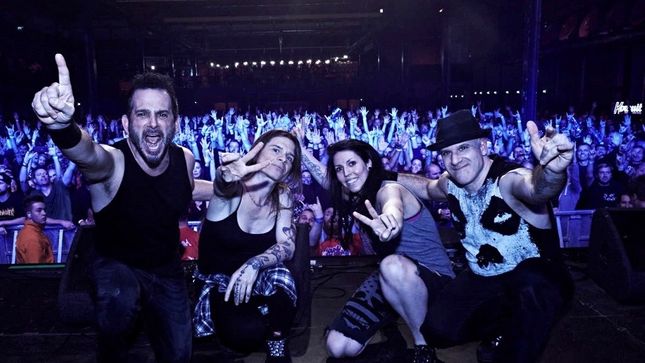 LIFE OF AGONY Perform New Song 