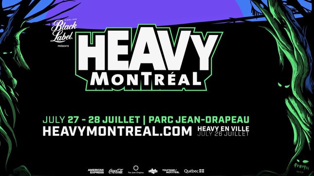SLAYER, GHOST, SLASH, ANTHRAX, STEEL PANTHER, QUIET RIOT, METAL CHURCH And More; Heavy Montréal 2019 Lineup Confirmed