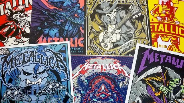 METALLICA - Official WorldWired Leg 4 Concert Posters Available Thursday