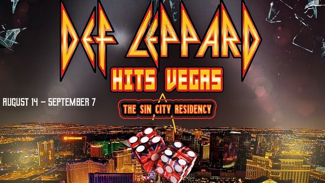 DEF LEPPARD Hits Vegas: The Sin City Residency Details Revealed; Video Trailer Streaming