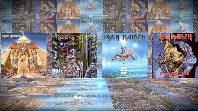 IRON MAIDEN - Video Trailer Launched For The Studio Collection Remastered II