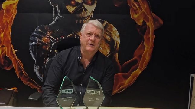 IRON MAIDEN Win "Best British Band" and "Best Live Band" Categories At Planet Rock's The Rocks 2019 Awards - "The Live One Always Means More To Maiden," Says Manager ROD SMALLWOOD; Video