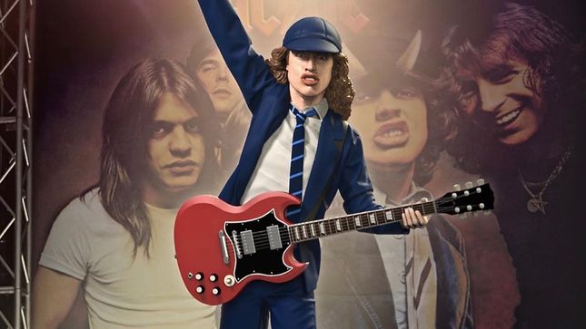 AC/DC - KnuckleBonz To Release Limited Edition ANGUS YOUNG Rock Iconz Figure This Spring; Video Preview