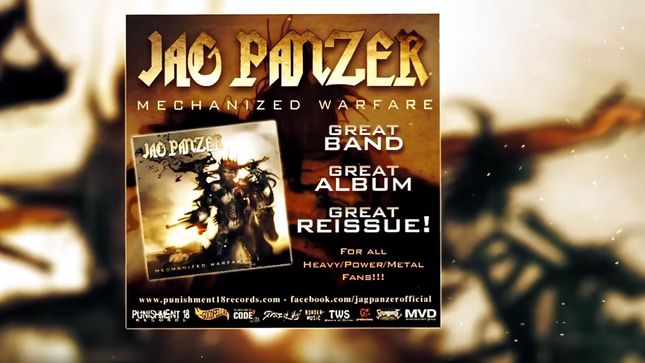 JAG PANZER To Reissue Mechanized Warfare Album in March; Video Teaser