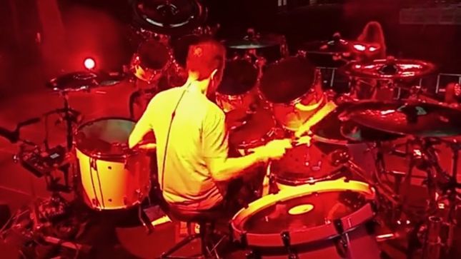 ANTHRAX Drummer CHARLIE BENANTE Performs "At Dawn They Sleep" With SLAYER At New Zealand Soundcheck; Video