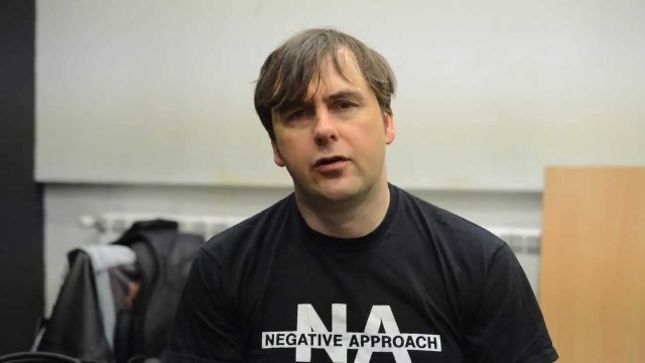 NAPALM DEATH Frontman BARNEY GREENWAY - "When You Bring Religion, Which Is A Mythical Concept, Into Civic Structures... Absolutely Disastrous" (Video)