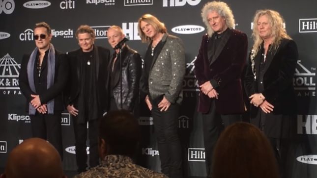 QUEEN Guitarist BRIAN MAY On Inducting DEF LEPPARD Into The Rock And Roll Hall Of Fame - "They Are Family To Me" 